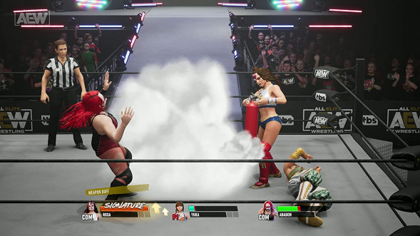 Игра AEW: Fight Forever [Nintendo Switch, английская версия] в Кемерово