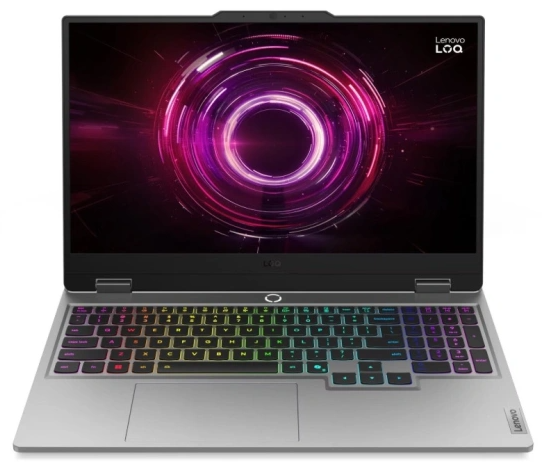 Ноутбук Lenovo LOQ 15AHP10 (83JG003EPB) (15.6 &amp;quot;, Ryzen 7 250 3.3 ГГц, 8 ядер, 16 Гб DDR5, 512 Гб SSD, GeForce RTX 5050, Windows 11 Home), Серый в Кемерово