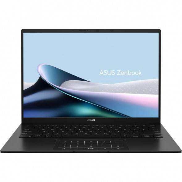Ноутбук ASUS Zenbook 14 UM3406GA-QD132 (14&amp;quot;, OLED, AMD Ryzen AI 5 430 2ГГц, 4 ядра, 16ГБ LPDDR5x, 512ГБ SSD, AMD Radeon 840M, без ОС), черный в Кемерово