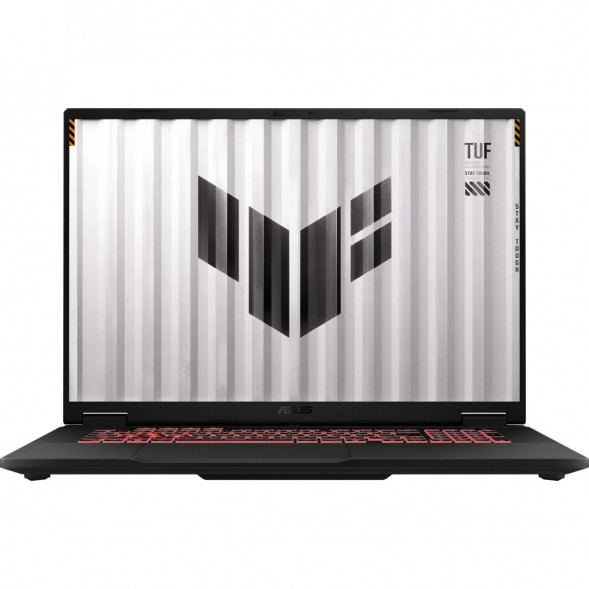 Ноутбук ASUS TUF Gaming A18 FA808PP-S8034 (18&amp;quot;, 2025, IPS, AMD Ryzen 9 8940HX 2.4ГГц, 16 ядер, 16ГБ DDR5, 512ГБ SSD, NVIDIA GeForce RTX 5070 8 ГБ, без ОС), серый в Кемерово