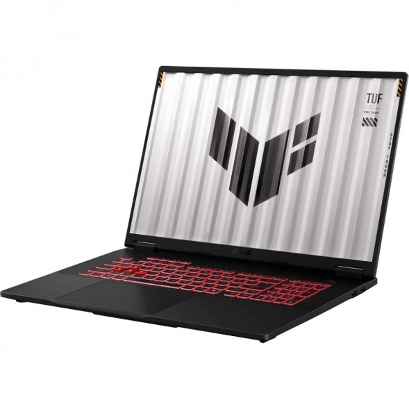 Ноутбук ASUS TUF Gaming A18 FA808PP-S8034 (18&amp;quot;, 2025, IPS, AMD Ryzen 9 8940HX 2.4ГГц, 16 ядер, 16ГБ DDR5, 512ГБ SSD, NVIDIA GeForce RTX 5070 8 ГБ, без ОС), серый в Кемерово