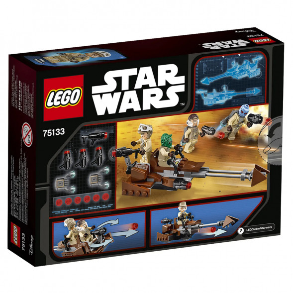 Конструктор LEGO Star Wars 75133 Боевой набор Повстанцев в Кемерово