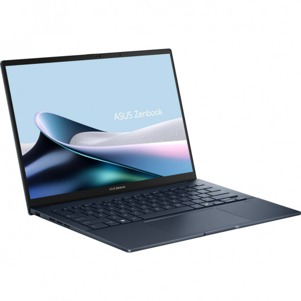 Ноутбук ASUS Zenbook 14 UX3405CA-ST1350 (14&amp;quot;, OLED, Intel Core Ultra 5 225H 1.7ГГц, 14-ядер, 16ГБ LPDDR5x, 512ГБ SSD, Intel Arc 130T, без ОС), синий в Кемерово