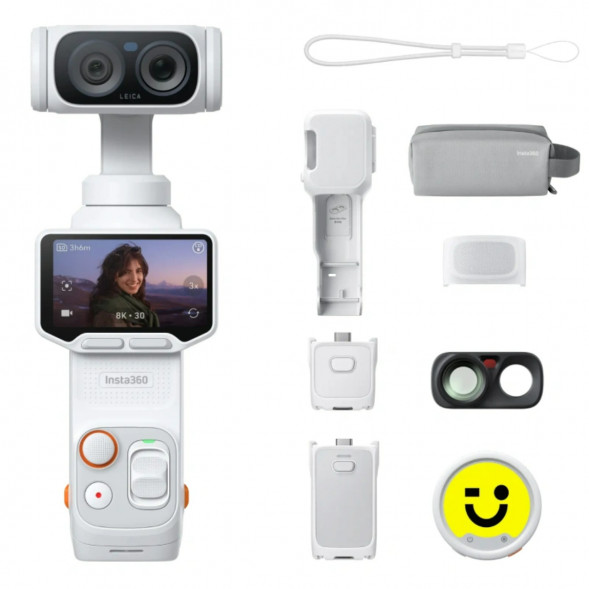 Экшн-камера Insta360 Luna Ultra Creator Bundle, White в Кемерово