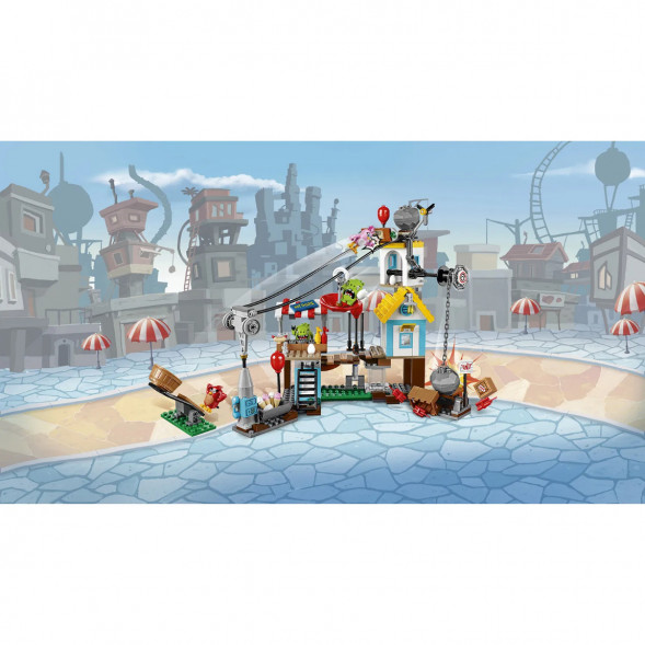 Конструктор LEGO Angry Birds 75824 Разгром Свинограда в Кемерово