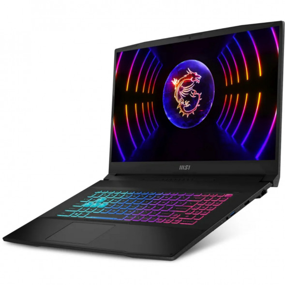 Ноутбук MSI Katana 17 B13VEK-1624XRUY (17.3&amp;quot;, IPS, Intel Core i5 13420H 2.1ГГц, 8 ядер, 16ГБ DDR5, 512ГБ SSD, NVIDIA GeForce RTX 4050 - 6 ГБ, без ОС), черный в Кемерово