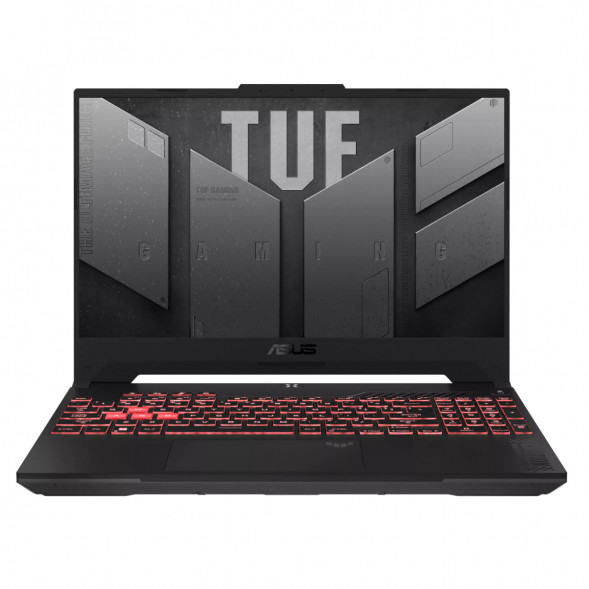 Ноутбук ASUS TUF Gaming A17 FA707NUG-HX156 (17.3&amp;quot;, IPS, 6 ядер, AMD Ryzen 7 7445HS 3.2 ГГц, 16 ГБ DDR5, SSD 512 ГБ, NVIDIA GeForce RTX 4050 - 6 ГБ, без ОС), черный в Кемерово