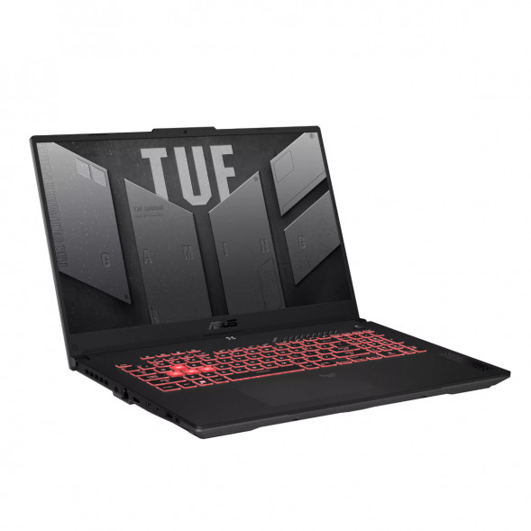 Ноутбук ASUS TUF Gaming A17 FA707NUG-HX156 (17.3&amp;quot;, IPS, 6 ядер, AMD Ryzen 7 7445HS 3.2 ГГц, 16 ГБ DDR5, SSD 512 ГБ, NVIDIA GeForce RTX 4050 - 6 ГБ, без ОС), черный в Кемерово