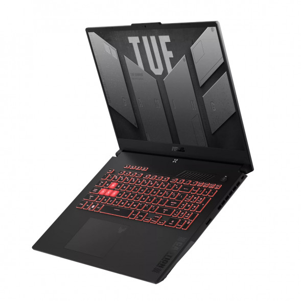 Ноутбук ASUS TUF Gaming A17 FA707NUG-HX156 (17.3&amp;quot;, IPS, 6 ядер, AMD Ryzen 7 7445HS 3.2 ГГц, 16 ГБ DDR5, SSD 512 ГБ, NVIDIA GeForce RTX 4050 - 6 ГБ, без ОС), черный в Кемерово
