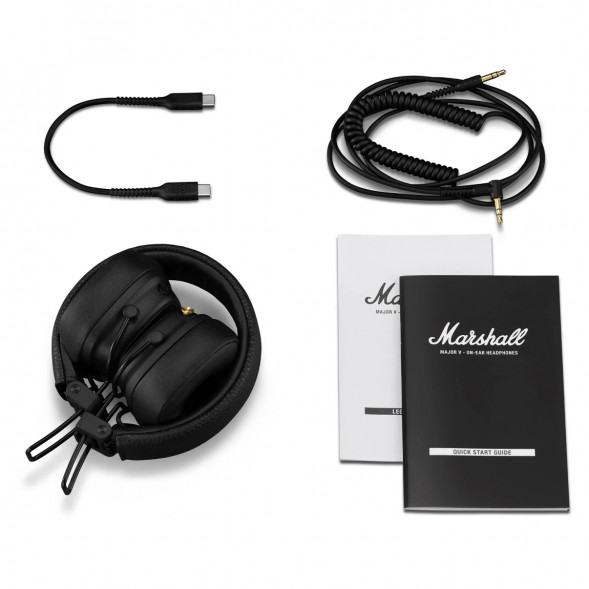 Беспроводные наушники Marshall Major V, чёрный в Кемерово