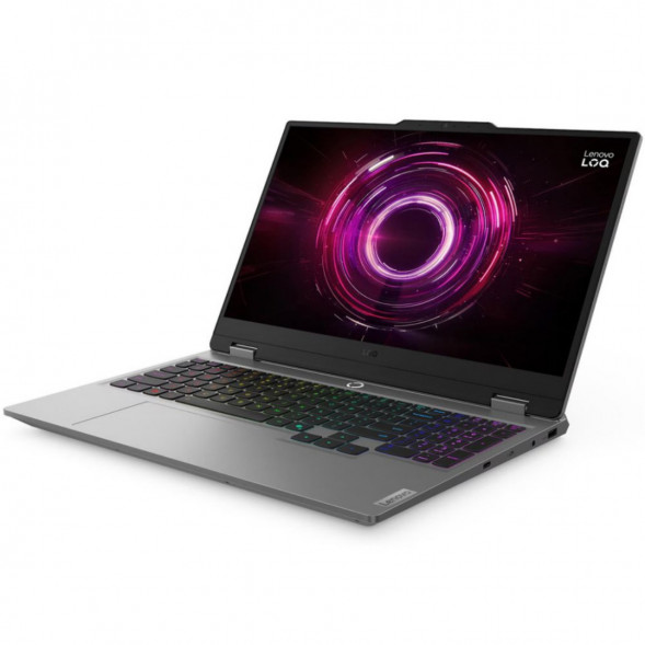 Ноутбук Lenovo LOQ 15AHP10 (83JG003DPB) (15.6&amp;quot;,  IPS, AMD Ryzen 5 220, 6 ядер, 16 ГБ DDR5, SSD 512 ГБ, NVIDIA GeForce RTX 5050 - 8 ГБ, без ОС), серый в Кемерово