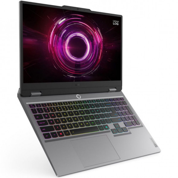 Ноутбук Lenovo LOQ 15AHP10 (83JG003DPB) (15.6&amp;quot;,  IPS, AMD Ryzen 5 220, 6 ядер, 16 ГБ DDR5, SSD 512 ГБ, NVIDIA GeForce RTX 5050 - 8 ГБ, без ОС), серый в Кемерово