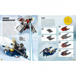 Книга и набор кубиков LEGO Star Wars Buch & Steine-Set Fur 8 einmalige Lego Modelle!