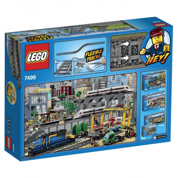 Конструктор LEGO City Trains 7499 Гибкие пути в Кемерово