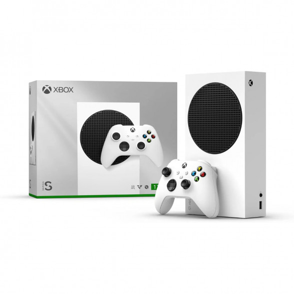 Игровая приставка Microsoft Xbox Series S, 1 ТБ, белый в Кемерово