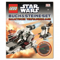 Книга и набор кубиков LEGO Star Wars Buch & Steine-Set: Galaktische Verfolgungsjagd