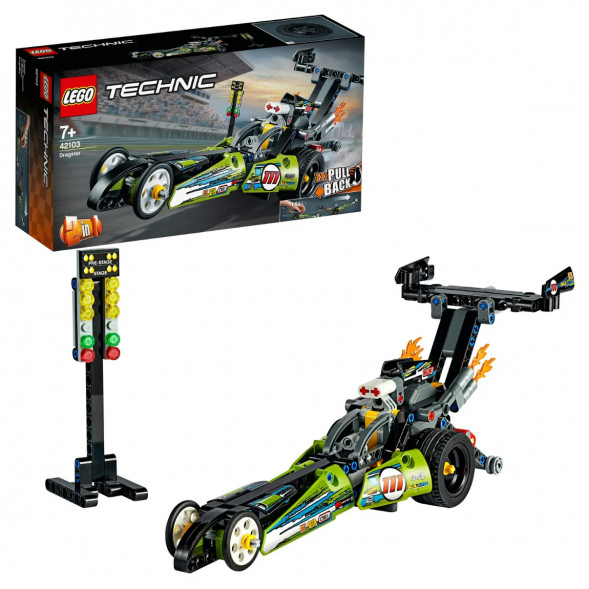 Конструктор LEGO Technic 42103 Драгстер в Кемерово