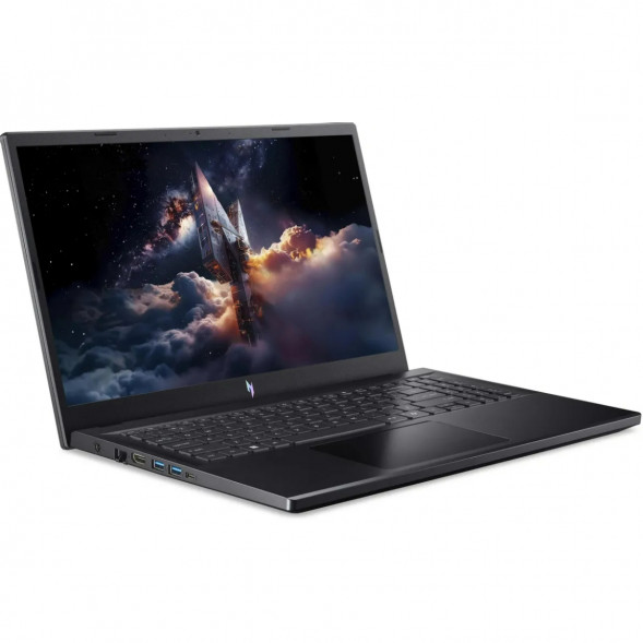 Ноутбук Acer Nitro V 15 ANV15-52-57BB (15.6&amp;quot;, IPS, Intel Core i5 13420H 2.1ГГц, 8 ядер, 16ГБ DDR4, 512ГБ SSD, NVIDIA GeForce RTX 5050 - 8 ГБ, Windows 11 Home), черный в Кемерово