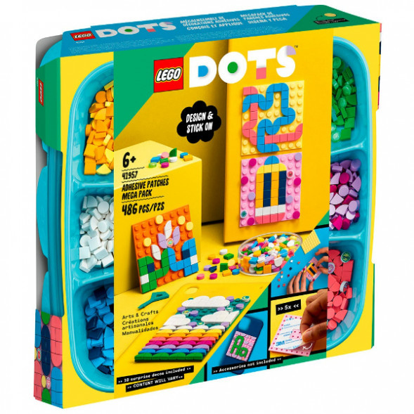 Конструктор LEGO DOTS 41957 Большой набор пластин-наклеек с тайлами в Кемерово