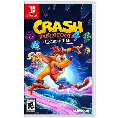 Игра Crash Bandicoot 4: Это Вопрос Времени для Nintendo Switch, картридж в Кемерово
