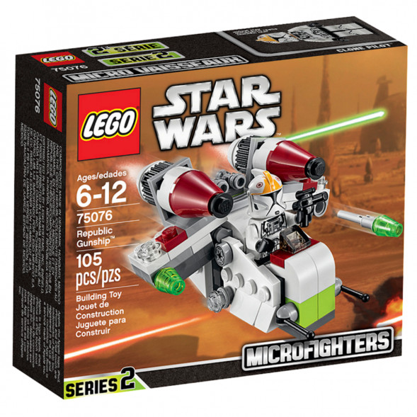 Конструктор LEGO Star Wars 75076 Республиканский истребитель в Кемерово