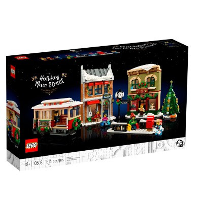 Конструктор LEGO Зимняя Деревня 10308 Главная Рождественская улица в Кемерово