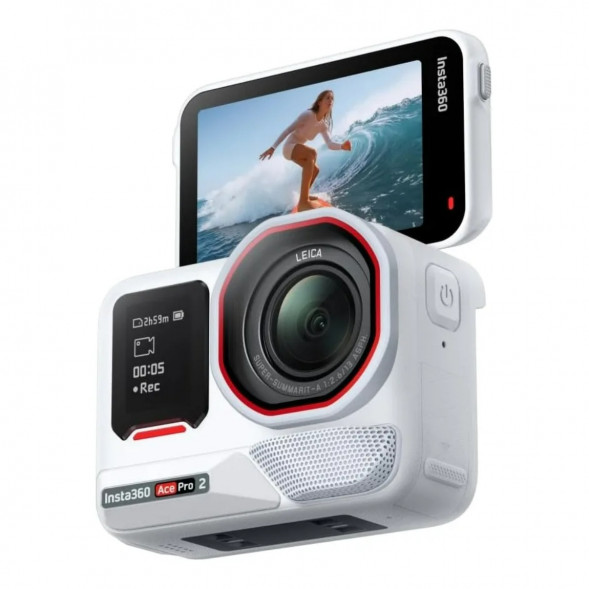 Экшн-камера Insta360 Ace Pro 2 Single Battery Xplorer Bundle, Arctic White в Кемерово
