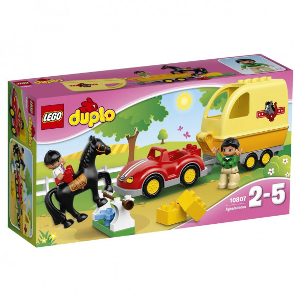 Конструктор LEGO DUPLO Town 10807 Трейлер для лошадок в Кемерово