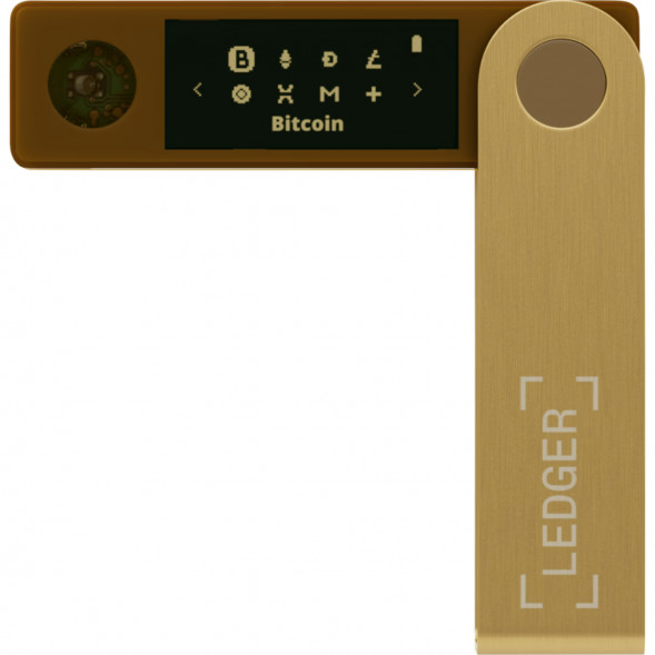 Аппаратный криптокошелек Ledger Nano X, Gold в Кемерово