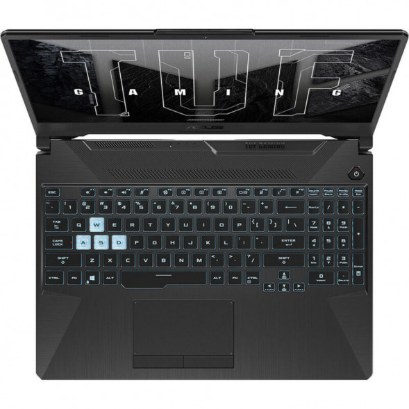 Ноутбук ASUS TUF Gaming A15 FA506NCG-HN199W (15.6&amp;quot;, IPS, AMD Ryzen 7 7445HS 3.2 ГГц, 6 ядер, 16 ГБ DDR5, SSD 512 ГБ, GeForce RTX 3050, Windows 11 Home), черный в Кемерово