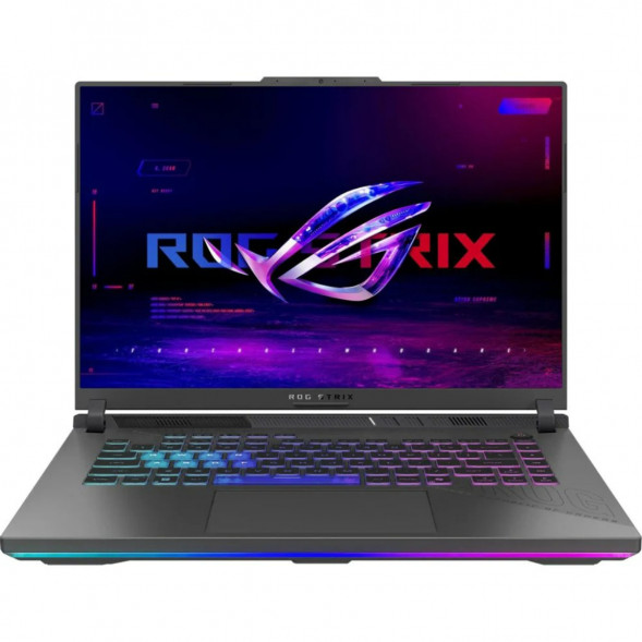 Ноутбук ASUS ROG Strix G16 G614PR-RV090 (16&amp;quot;, IPS, AMD Ryzen 9 8940HX 2.4ГГц, 16 ядер, 32ГБ DDR5, 1ТБ SSD, 	 NVIDIA GeForce RTX 5070 Ti - 12 ГБ, TGP 140Вт, без ОС), серый в Кемерово