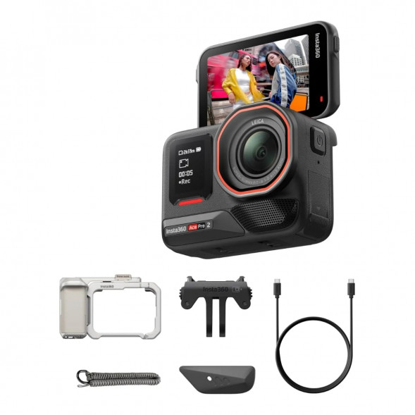 Экшн-камера Insta360 Ace Pro 2 Single Battery Xplorer Bundle, Silver в Кемерово
