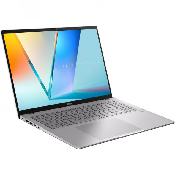 Ноутбук ASUS VivoBook S16 M3607KA-SH117 (16&amp;quot;, OLED, AMD Ryzen AI 5 330 2ГГц, 4 ядра, 32ГБ DDR5, 512ГБ SSD, AMD Radeon 820M, без ОС), серебристый в Кемерово