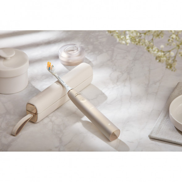 Звуковая зубная щетка Philips Sonicare 9900 Prestige HX9992, золотистое шампанское в Кемерово