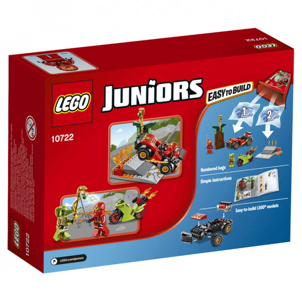 Конструктор LEGO Juniors 10722 Схватка со змеями в Кемерово