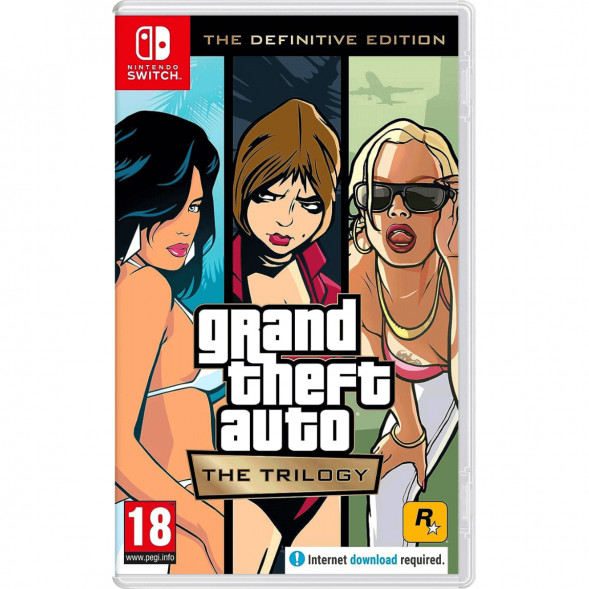 Grand Theft Auto: The Trilogy - The Definitive Edition [Nintendo Switch, русские субтитры] в Кемерово