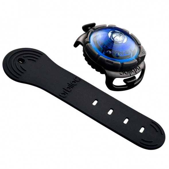 Фонарь для собак Orbiloc Dog Dual Signal Colours, синий в Кемерово