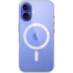 Чехол Apple Clear Case with MagSafe для iPhone 16, прозрачный (MA6A4ZM/A)