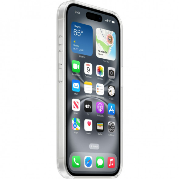 Чехол Apple Clear Case with MagSafe для iPhone 16 Plus, прозрачный (MA7D4ZM/A) в Кемерово