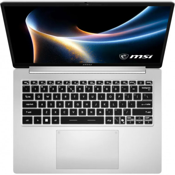 Ноутбук MSI Modern 14S AI+ G3MG-010XRU (14&amp;quot;, OLED, Intel Core Ultra 7 355 2.3ГГц, 8 ядер, 16ГБ DDR5, 512ГБ SSD, Intel Graphics, без ОС), серебристый в Кемерово