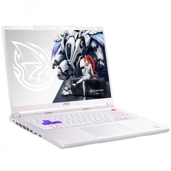 Ноутбук MSI Crosshair A16 HX MLG Edition E8WFK-090XRUY (16&amp;quot;, IPS, AMD Ryzen 9 8940HX 2.4ГГц, 16 ядер, 16ГБ DDR5, 1ТБ SSD, NVIDIA GeForce RTX 5060 - 8 ГБ, без ОС), белый в Кемерово