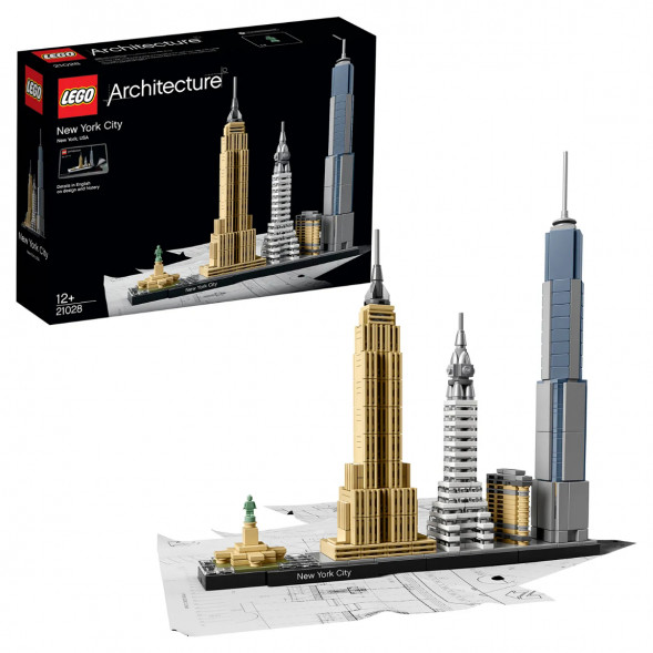 Конструктор LEGO Architecture 21028 Нью Йорк в Кемерово