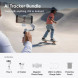 Стабилизатор Insta360 Flow 2 AI Tracker Bundle, Stone Gray в Кемерово