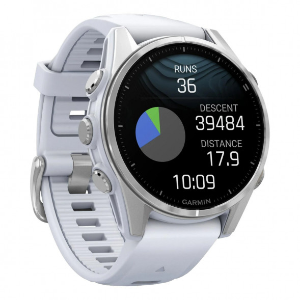 Умные часы Garmin Fenix 8, 43 mm, Whitestone 010-02903-00 в Кемерово