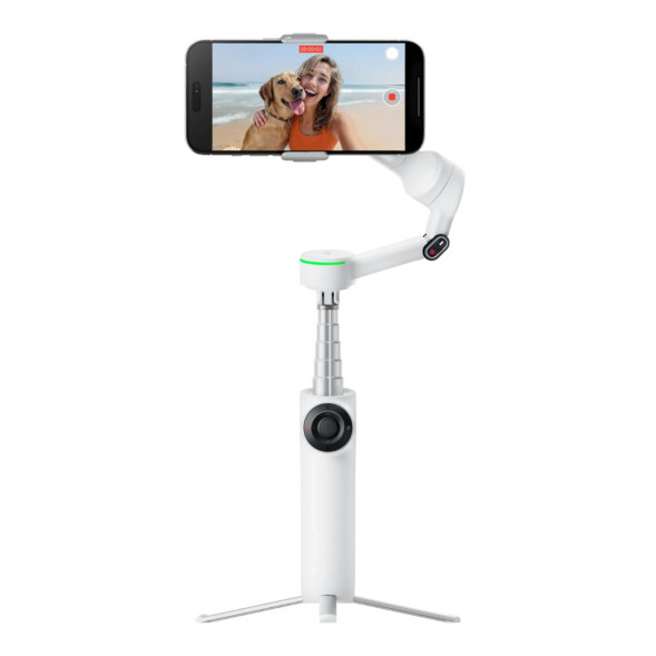 Стабилизатор Insta360 Flow 2 AI Tracker Bundle, Summit White в Кемерово