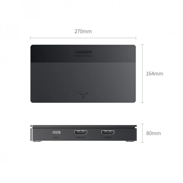 Карта видеозахвата UGREEN CM630 HDMI 4K60Hz в Кемерово