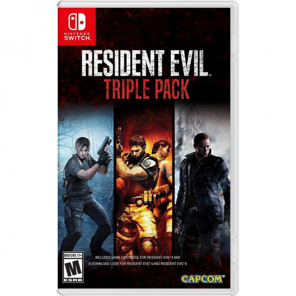 Игра Resident Evil Triple Pack [Nintendo Switch, английская версия] в Кемерово