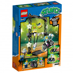 Конструктор LEGO City 60341 Трюковое испытание «Нокдаун»
