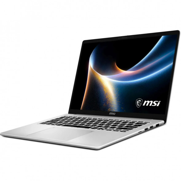 Ноутбук MSI Modern 14S AI+ G3MG-011XRU (14&amp;quot;, OLED, Intel Core Ultra 5 322 2.5ГГц, 6 ядер, 16ГБ DDR5, 512ГБ SSD, Intel Graphics, без ОС), серебристый в Кемерово