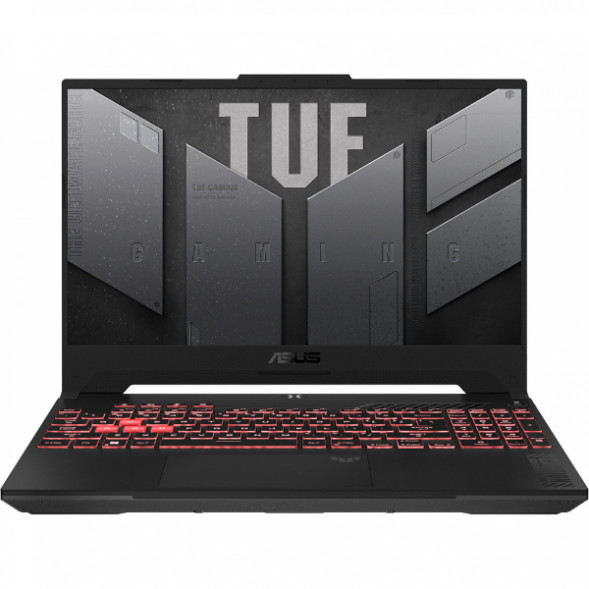 Ноутбук ASUS TUF Gaming 15 FA507NV-LP160 AMD Ryzen 5 7535HS, RAM 16 ГБ, SSD 512 ГБ, NVIDIA GeForce RTX 4060 для ноутбуков (8 Гб), Без системы, (90NR0E85-M00DT0), серый в Кемерово